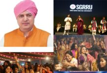 संस्कृति और परंपराओं का उत्सव बना नवरंग डांडिया 4.0, श्रीमहंत देवेंद्र दास जी महाराज ने सराहा आयोजन