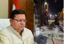 नेहरू कॉलोनी में प्रशासन का एक्शन, मार्ग में बाधा बन रही अवैध मजार हटाई गई